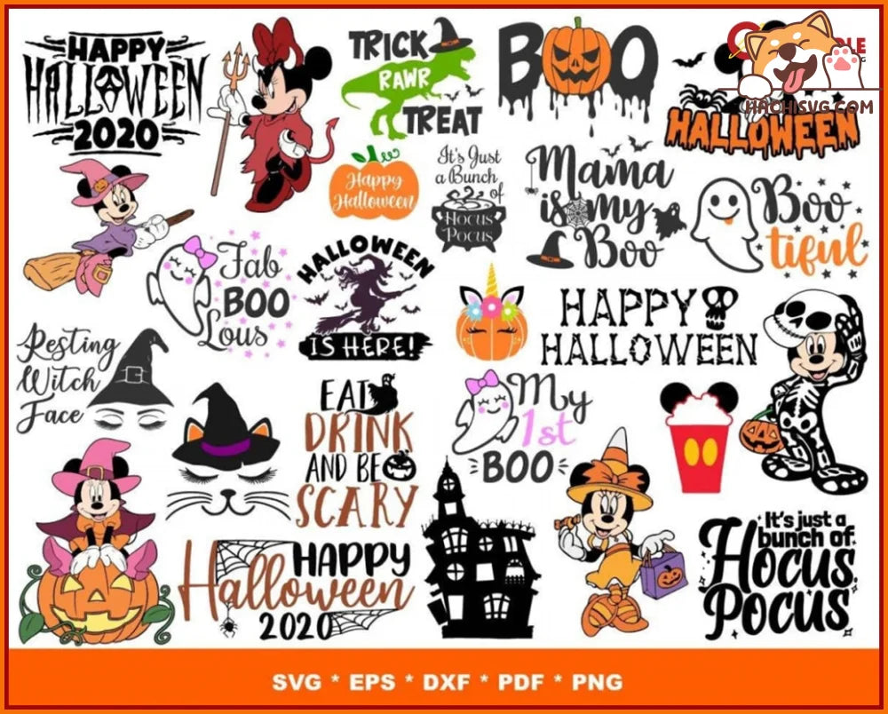 1000+Halloween bundle svg, png, dxf, eps