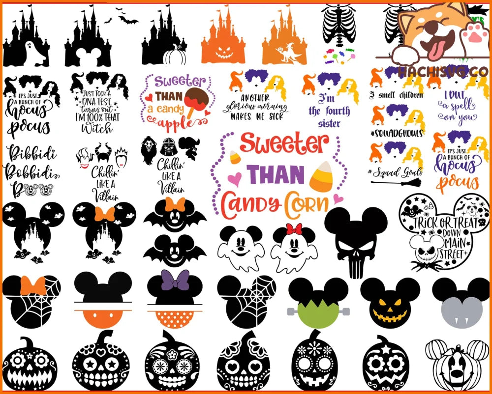 500+ Mega Halloween SVG Bundle, Halloween Svg, Commercial Svg, Pumpkin Svg, Halloween Png, Svg Files For Cricut, Halloween Bundle Svg