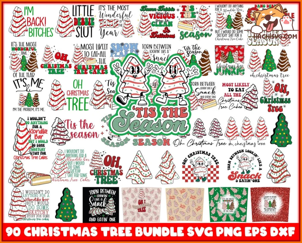 90+ Christmas Tree Cake png, Christmas Tree Cakes svg, Tis The Season Christmas Cakes png, Oh Christmas Tree Cake png, Christmas Funny Designs